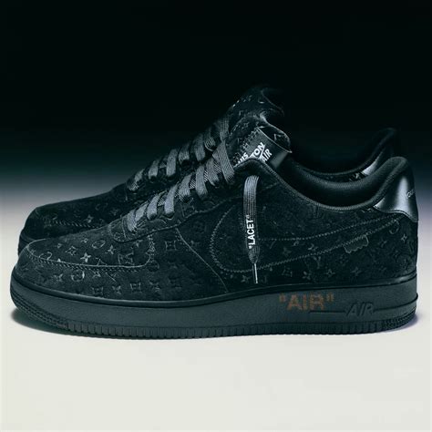 air force one louis vuitton noir|louis air force 1.